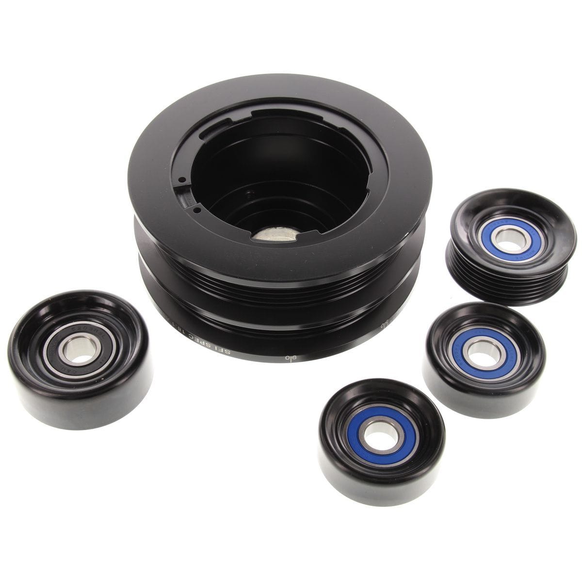 POWERBOND Suit Holden Commodore VT-VZ GEN III LS1 5.7 & LS2 6.0L, 25% Underdrive Powerbond Pulley Underdrive Kit PBK001 SR