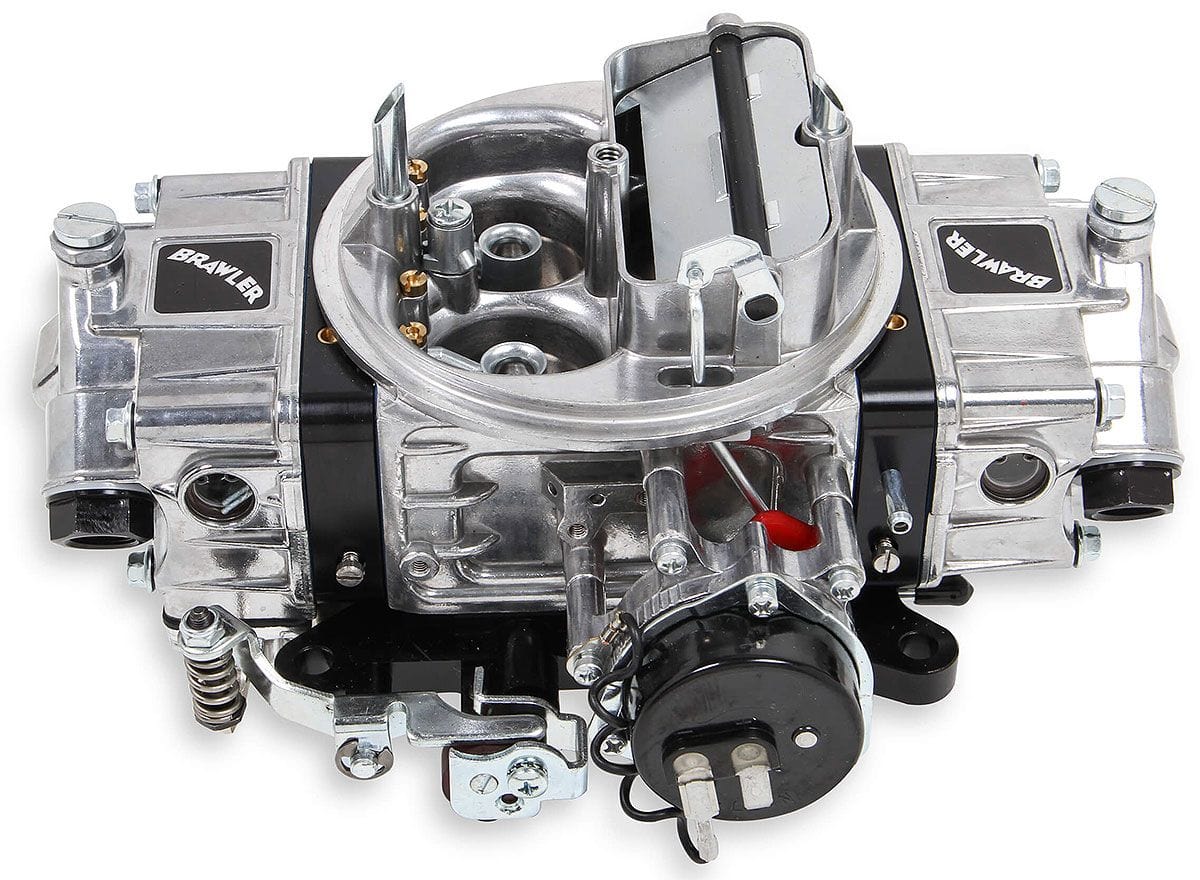 QUICKFUEL Electric Choke Holley Brawler 600cfm Race Carburettor, Mechanical Secondaries Q-BR-67211 SR