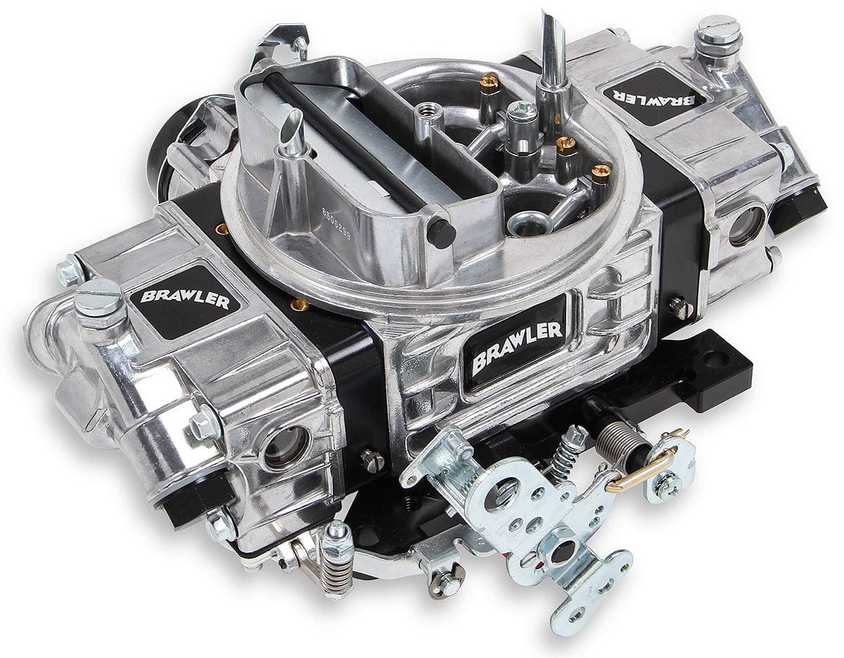 QUICKFUEL Electric Choke Holley Brawler 600cfm Race Carburettor, Mechanical Secondaries Q-BR-67211 SR