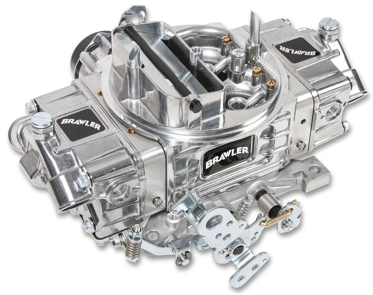QUICKFUEL Mechanical Secondaries, Electric Choke, 4150 Series Holley 650 CFM Brawler Diecast Carburettor Q-BR-67255 SR
