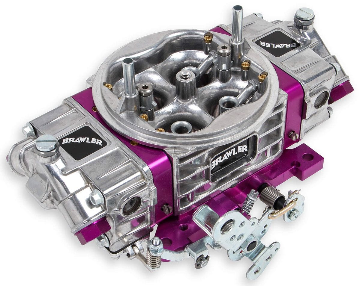 QUICKFUEL Mechanical Secondaries, No Choke, 4150 Series Holley 750 CFM Brawler Race Carburettor Q-BR-67200 SR