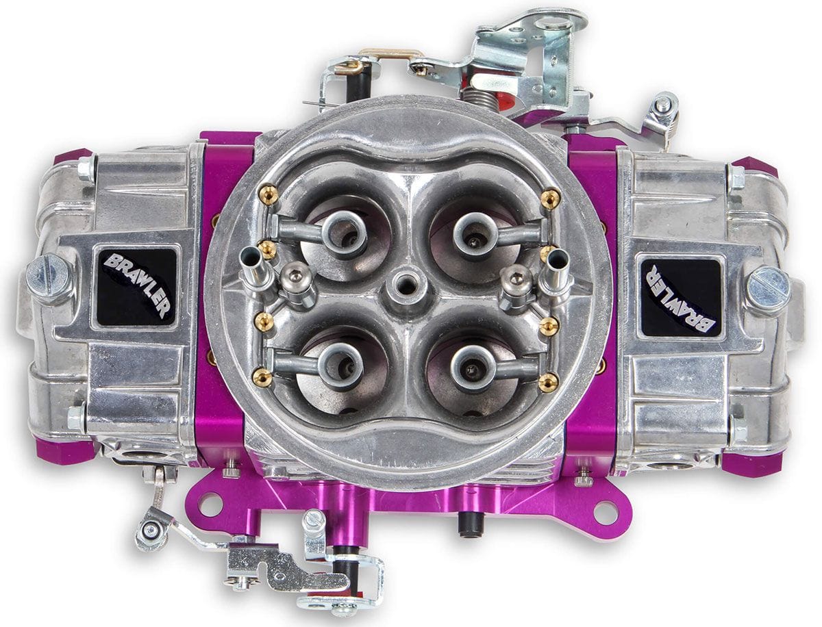 QUICKFUEL Mechanical Secondaries, No Choke, 4150 Series Holley 950 CFM Brawler Race Carburettor Q-BR-67202 SR