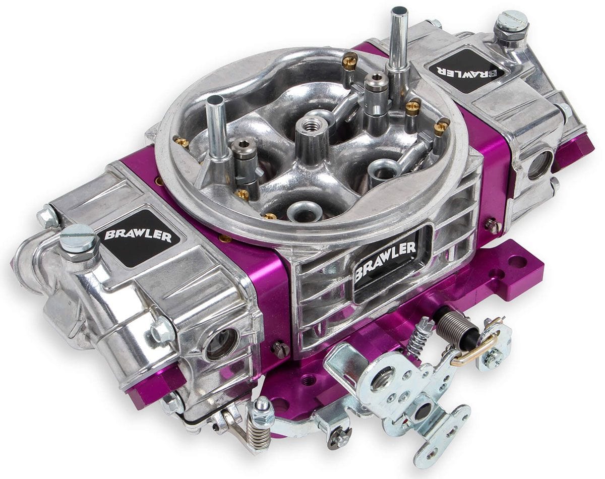 QUICKFUEL Mechanical Secondaries, No Choke, 4150 Series Holley 950 CFM Brawler Race Carburettor Q-BR-67202 SR