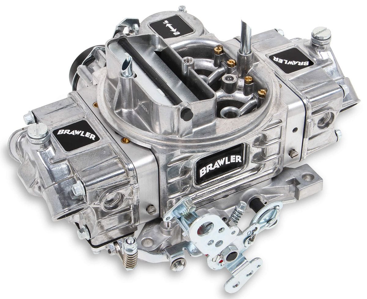 QUICKFUEL Vacuum Secondaries, Electric Choke, 4150 Series Holley 570 CFM Brawler Diecast Carburettor Q-BR-67253 SR