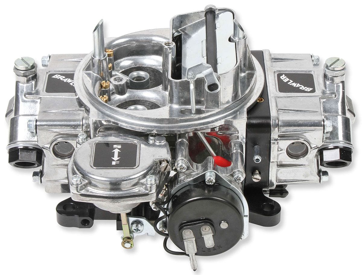 QUICKFUEL Vacuum Secondaries, Electric Choke, 4160 Series Holley 650 CFM Brawler Street Carburettor Q-BR-67207 SR