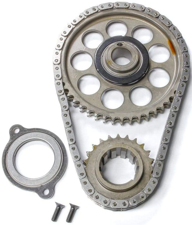 ROLLMASTER Suit Ford 351 Cleveland Boss with Scat, Eagle & SVO Crank Rollmaster Timing Chain Set Nitrided With Torrington Thrust Plate ROCS10065 SR