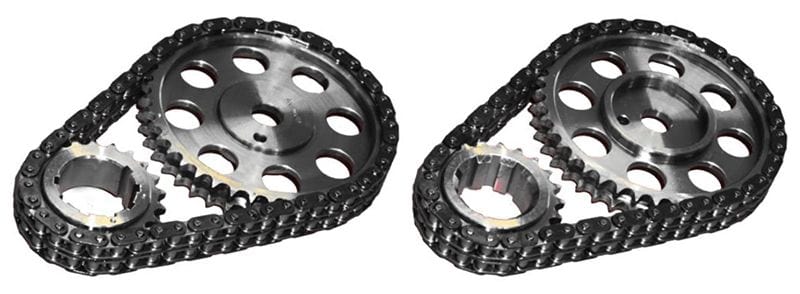 ROLLMASTER Suit Hemi Chrysler 6cyl 215-245-265, Single Bolt Cam Sprocket Rollmaster D/R Timing Chain Set ROCS5320 SR