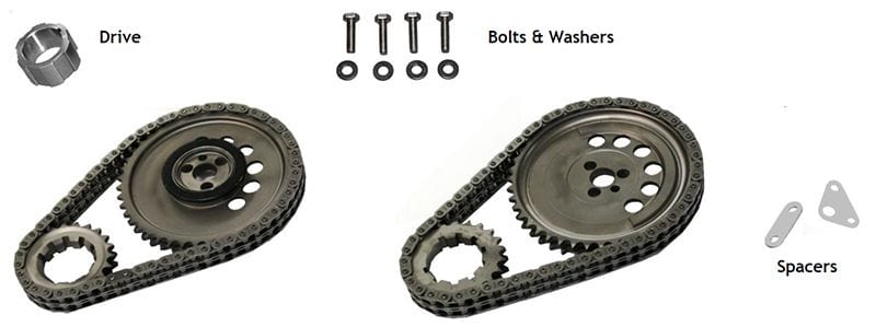 ROLLMASTER Suit LS2 One Trigger Sensor, STD Deck Rollmaster Timing Chain Set Nitrided With Torrington ROCS10005 SR