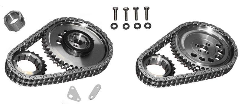 ROLLMASTER Suit LS2 With One Trigger Sensor, Line Bore .005" Rollmaster D/R Timing Chain Set With Torrington Bearing ROCS1185LB5 SR