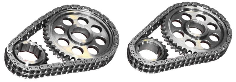 ROLLMASTER Suit Rover 3.5-5.7L V8, 7 Keyway Rollmaster D/R Timing Chain Set ROCS7000 SR