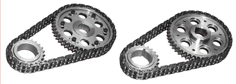 ROLLMASTER Vernier Adjustable Suit SB Chrysler 273-360 Rollmaster D/R Timing Chain Set ROCS5200 SR