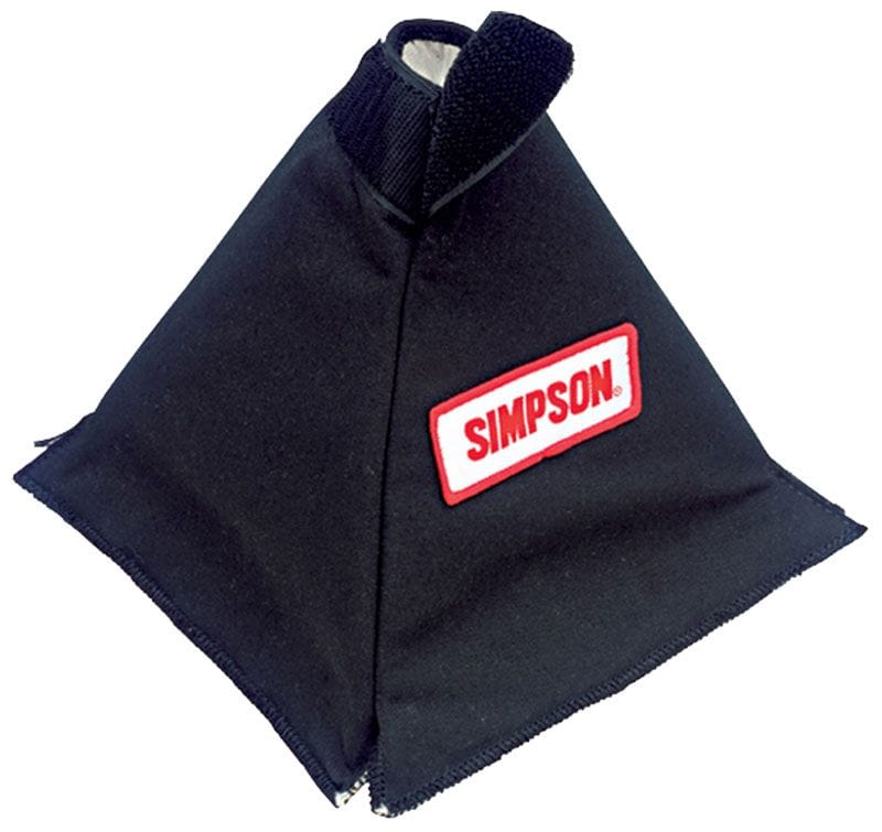 SIMPSON Black Nomex 7.25” x 6.25” Simpson Shifter Boot Cover SI36012 SR