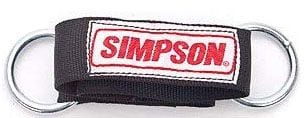 SIMPSON D Ring on Both Ends, 24" Long x 2" Wide Simpson Tie down Axel Strap SI35010BK SR