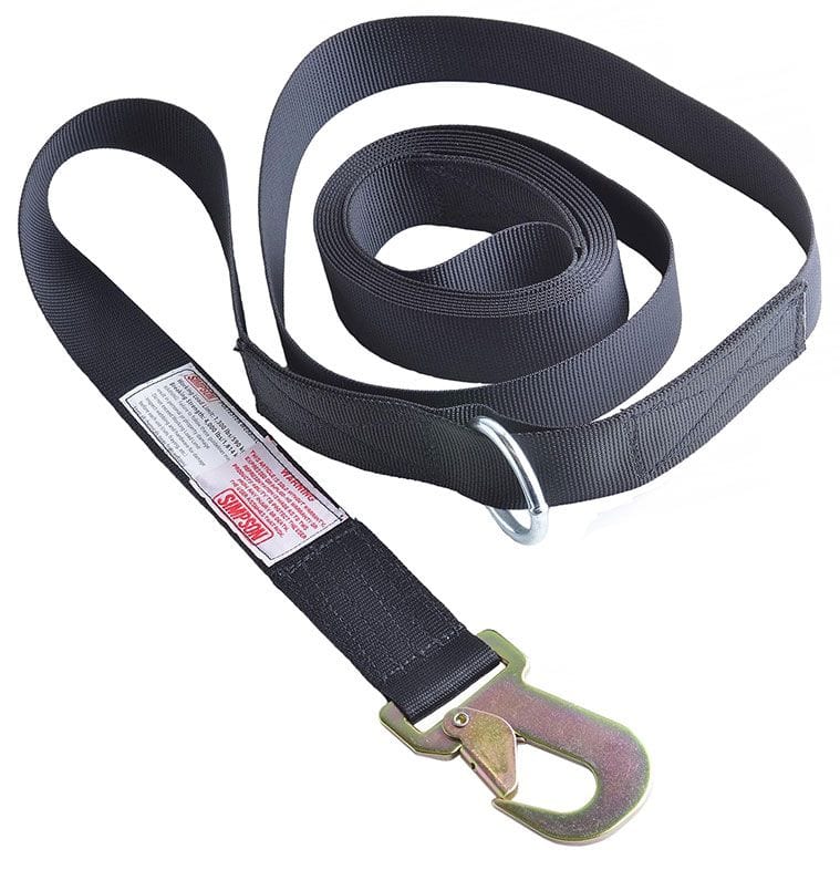 SIMPSON Simpson 15 Feet Tow Strap SI35008 SR