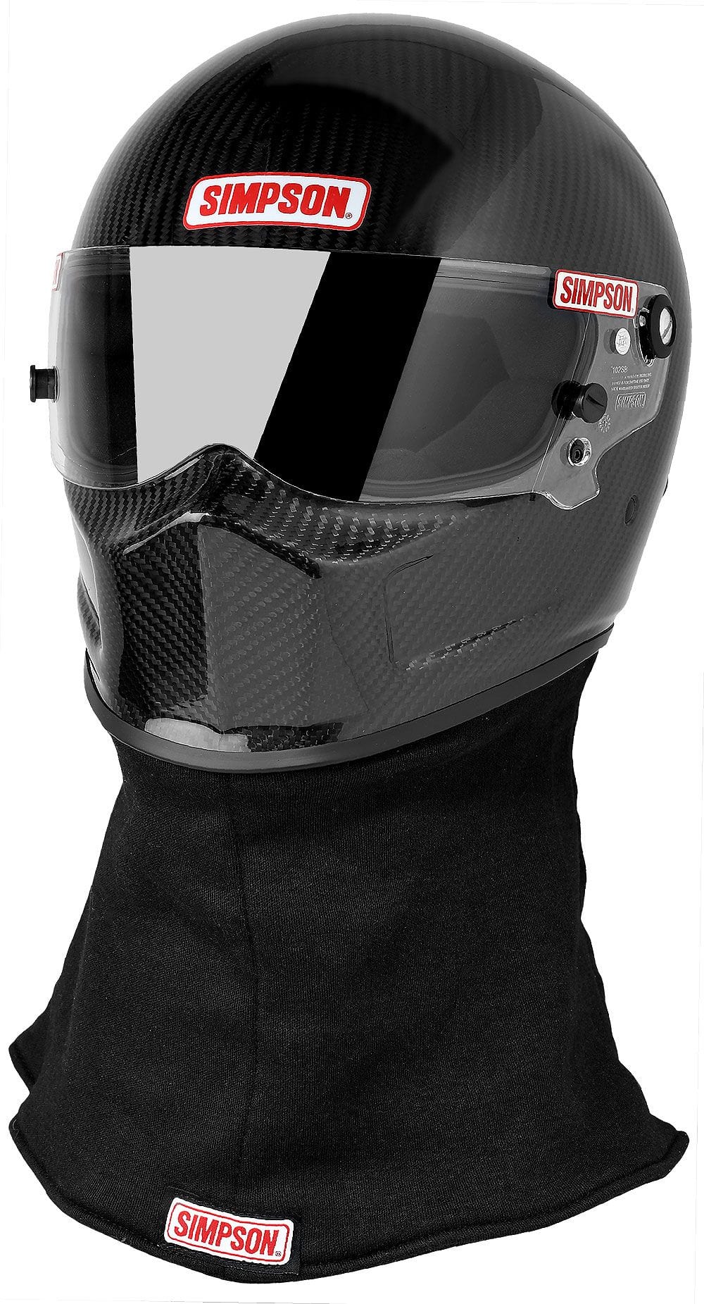Simpson X-Small Simpson Bandit SA2020 Helmet, Carbon SI720000C SR