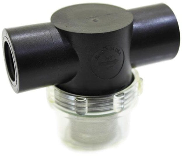 SNOW 3/8" NPT Innlet/Outlet, Vacuum Side Only Snow Performance Water/Methanol Filter RPSP82204 SR