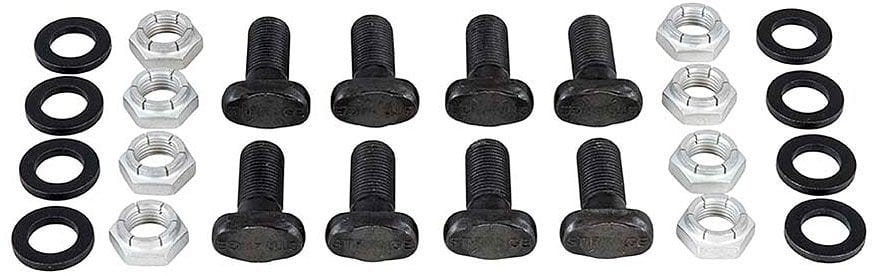 STRANGE (Set of 8) 1/2" Strange Axle Retainer T-Bolts & Nuts STH1135STKIT SR