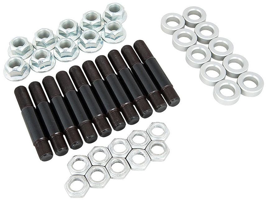 STRANGE With .4375" Aluminium Wheel Washers Strange Chrome-Moly 5/8" Stud Kit STA1041 SR
