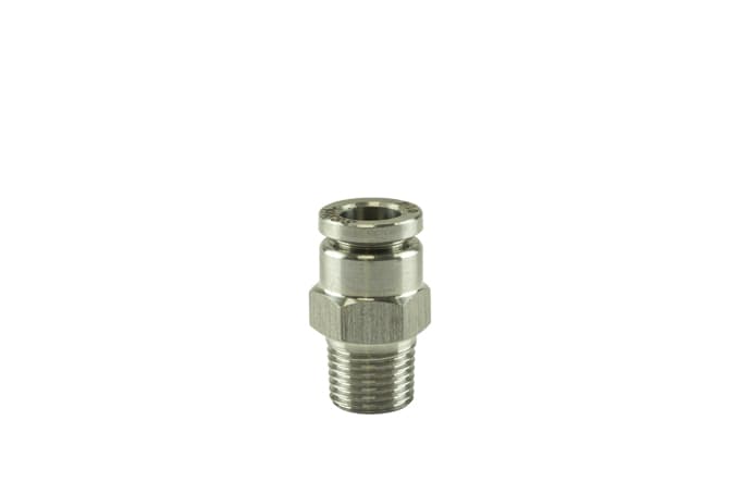 Turbosmart Turbosmart 1/8" NPT Str Pushloc Fitting - SS - 1/4" Turbosmart 1/8" NPT Str Pushloc Fitting - SS - 1/4" SR