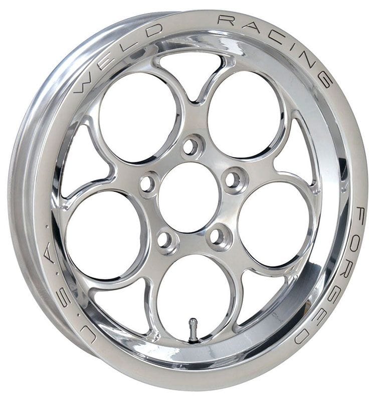 WELD 15" x 3.5" 1.75 B/S Suit 4.5" B/C Weld Racing Magnum Pro Drag Front Runner 1-Piece - Polished WE786-15204P SR