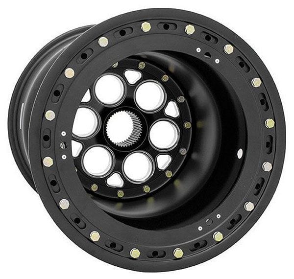 WELD 15" x 8" 3" B/S Suit 5 x 9.750" B/C (Non Bead-Loc) Weld Racing Sprint Direct Mount Wheel - Black WE860B-50813 SR