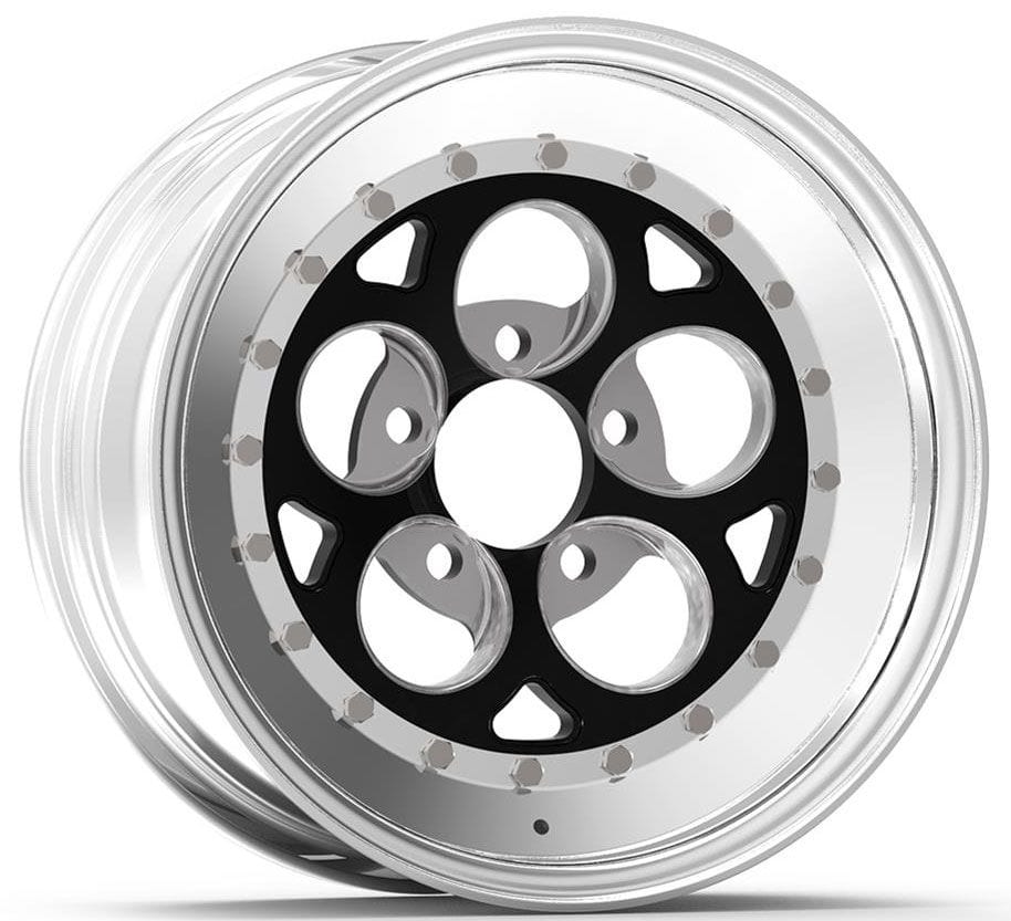 WELD 15" x 8" 4.5" B/S With 5 x 4.5" B/C Weld Racing Magnum III RT Rim - Black Center WE792B-58208 SR