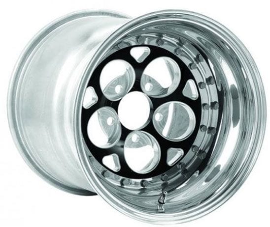 WELD 15" x 9" 4" B/S Suit 5 x 4.75" B/C Weld Racing Magnum Drag 2.0 Rear Drag Rim - Black Center WE786B-509278 SR