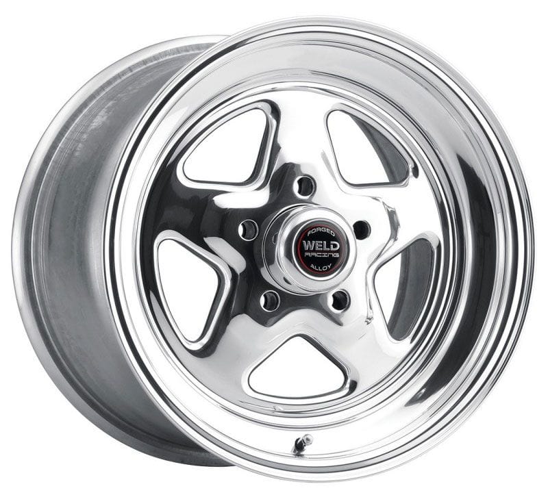 WELD 5 x 4.75" Bolt Circle with 2.5" Backspace Weld Racing ProStar 15" x 5" Wheel - Polished Finish WE96-55274 SR