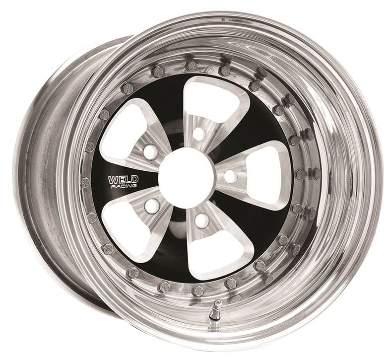 WELD 5 x 4.75" Bolt Circle with 3.5" Backspace Weld Racing Classic RT 15 x 10" Wheel, Black WE795B-510276 SR