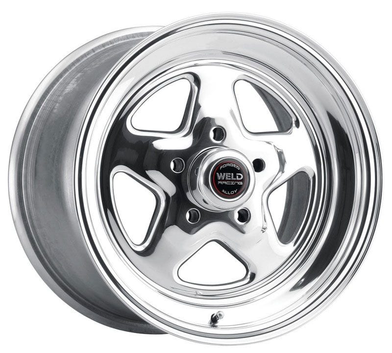WELD 5 x 4.75" Bolt Circle with 3.5" Backspace Weld Racing Pro Star 15" x 7" Wheel - Polished Finish WE96-57276 SR