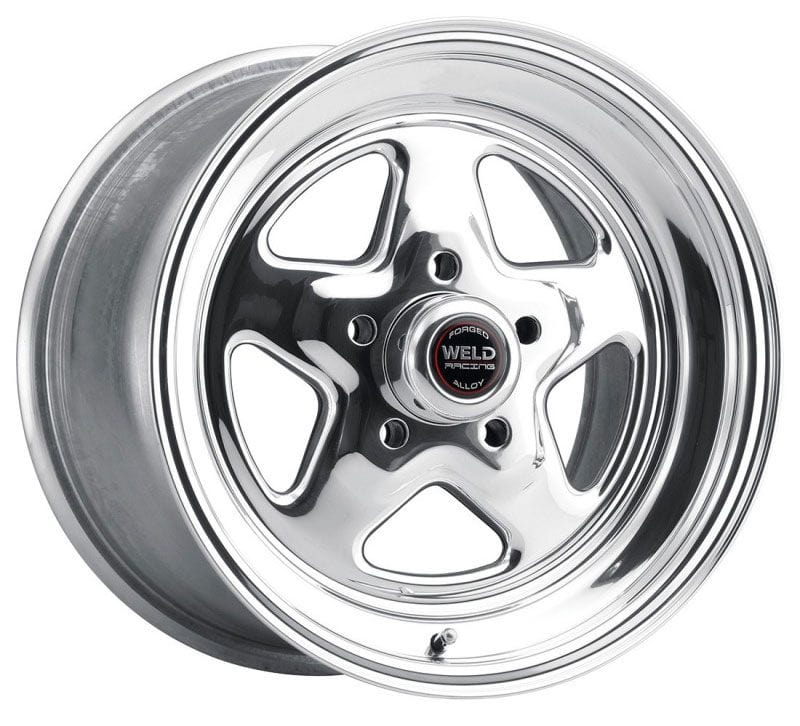 WELD 5 x 4.75" Bolt Circle with 4.5" Backspace Weld Racing ProStar 15" x 10" Wheel - Polished Finish WE96-510278 SR