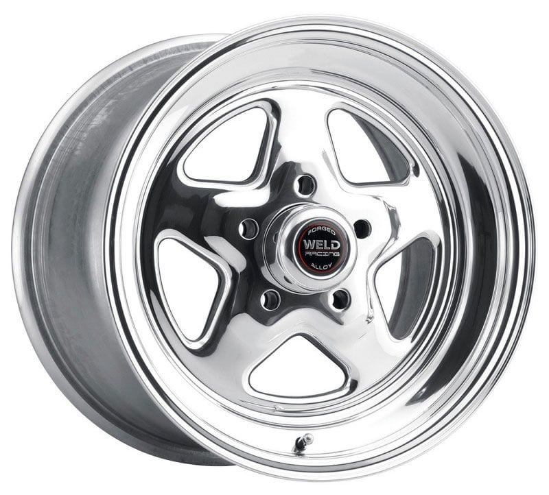 WELD 5 x 4.75" Bolt Circle with 5.5" Backspace Weld Racing Pro Star 15" x 7" Wheel - Polished Finish WE96-57280 SR