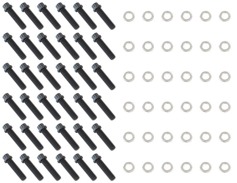 WELD Contains 36 12pt Bolts & Washers Weld Racing 16" 18-Hole Double Bead-Loc Bolt Kit WEP650-3022 SR