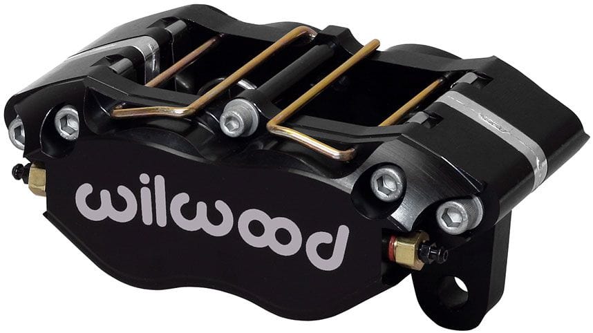 WILWOOD 1.75"/1.75" Bore Size, 0.81" Disc Width, 7816 Pad Plate Wilwood 4 Piston Lug Mount Billet Narrow Mount DynaPro Caliper WB120-9736 SR