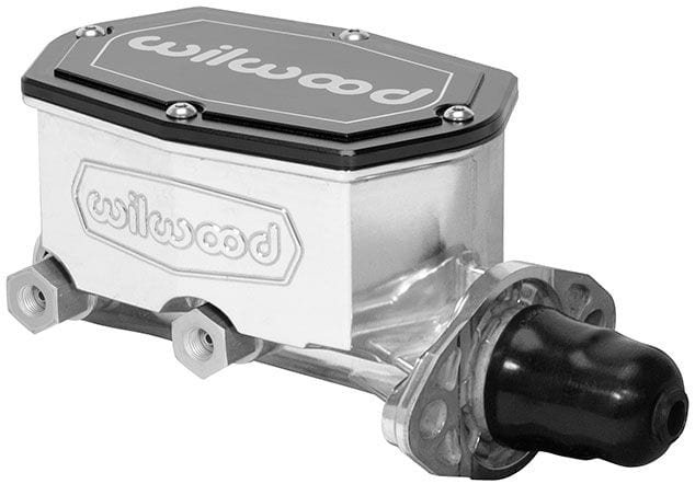 WILWOOD No Pushrod Wilwood Compact Tandem Master Cylinder, 1-1/8" Bore, Polished WB260-14960-P SR