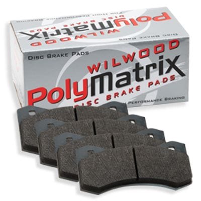 WILWOOD PolyMatrix Brake Pad Set with Q Compound Wilwood PolyMatrix Brake Pad Set with Q Compound WB150-Q-7112K SR