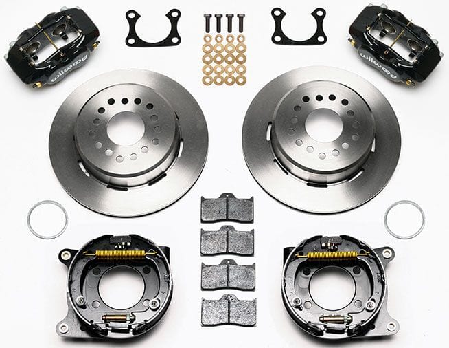 WILWOOD Suit Big Ford, 2.36" Axle Offset Wilwood Forged Dynalite Rear Parking Brake Kit WB140-7139 SR