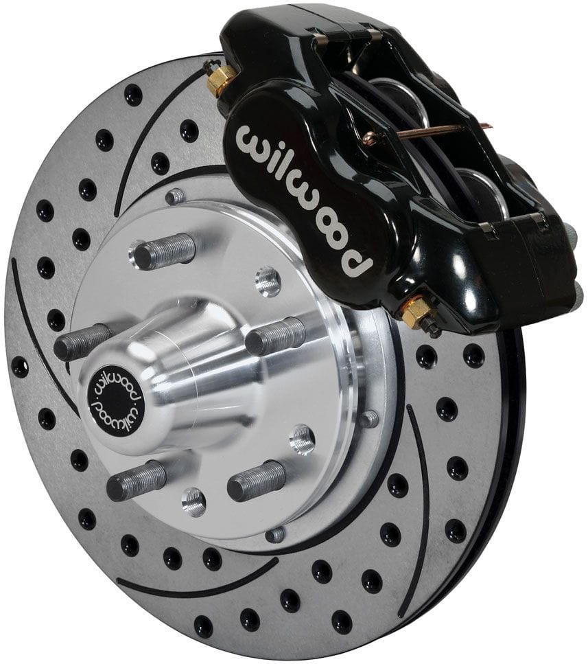 WILWOOD Suit Dodge Dart 63-72 With 9" Drum Brake Spindles Wilwood Forged Dynalite Pro Series Front Brake Kit WB140-11022-D SR