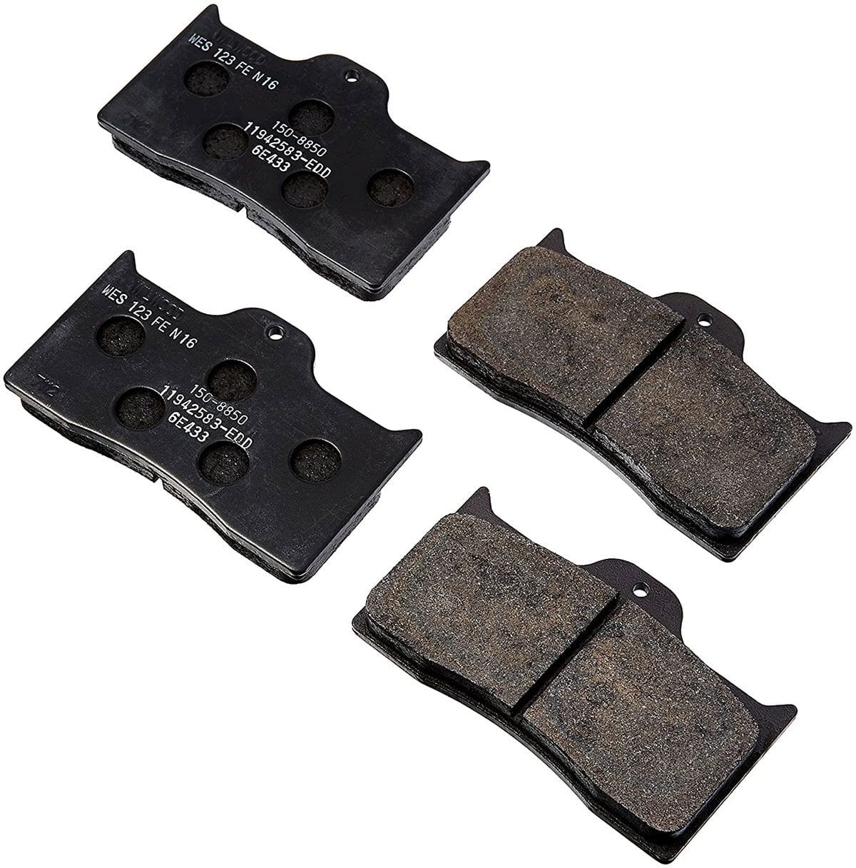 WILWOOD Suit Dynalite Series Calipers Wilwood Smart Pad Brake Pad Set with BP-10 Compound WB150-8850K SR