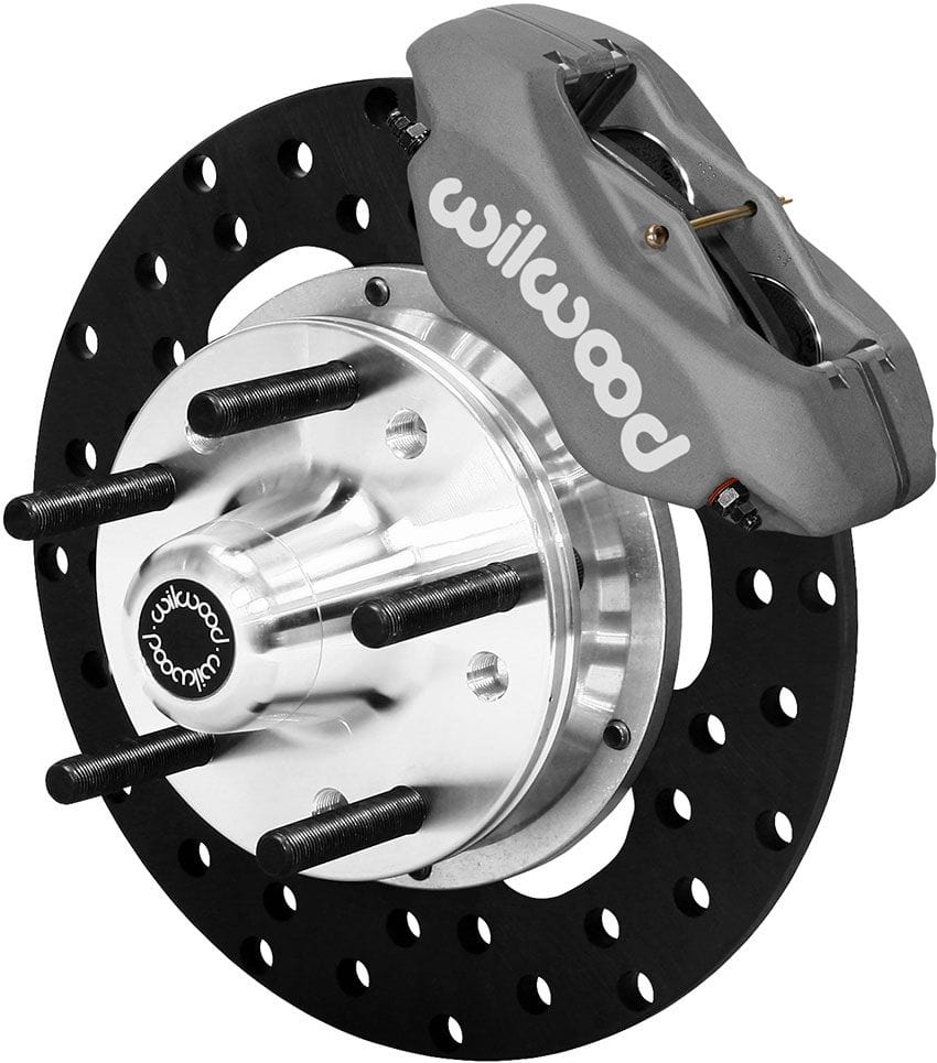WILWOOD Suit Mustang 1965-69, also Falcon XR-XF Modifications Required Wilwood Forged Dynalite Pro Series Front Brake Kit, Drilled WB140-4307-BD SR