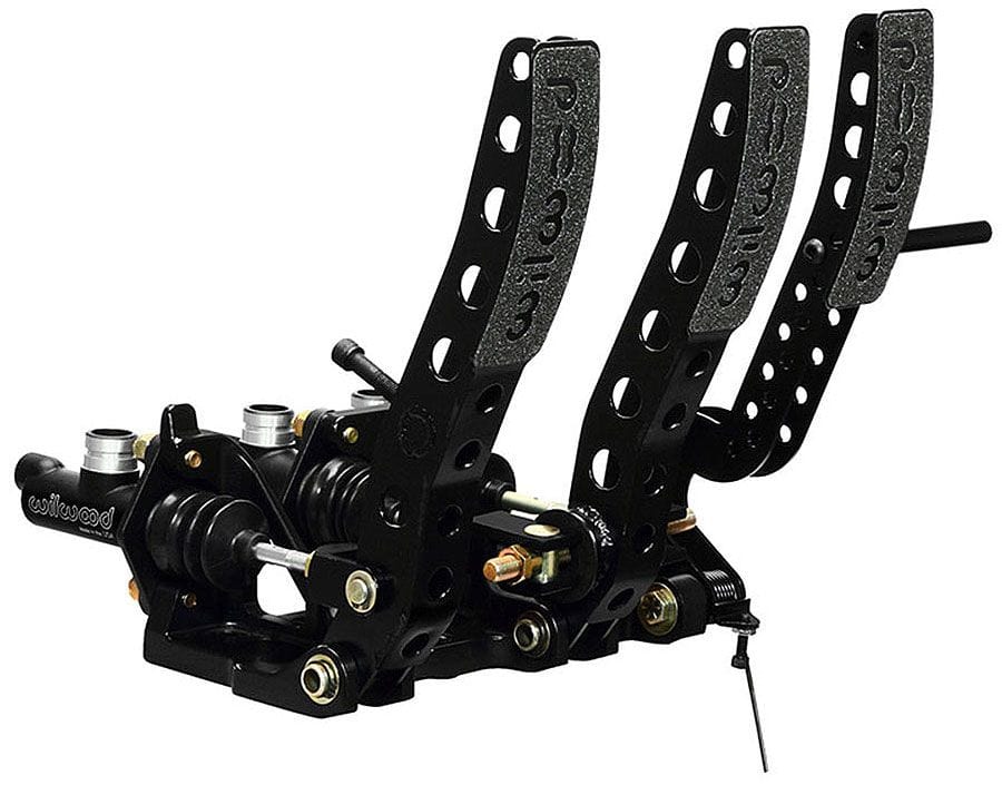 WILWOOD Wilwood 3 Pedal Floor Mount Assembly with Throttle WB340-12411 SR
