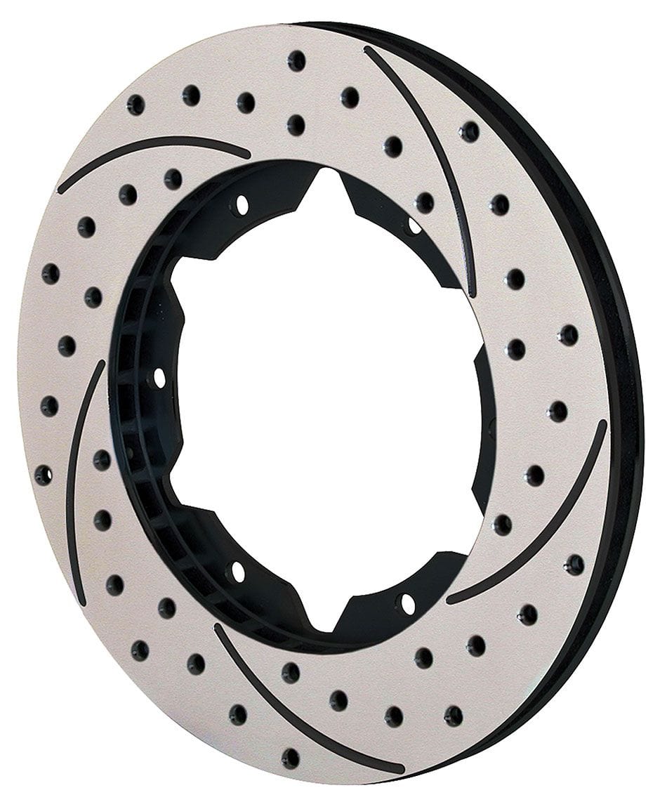 WILWOOD Wilwood Rotor 10" x .810" Iron R/H Black WB160-7097-BK SR