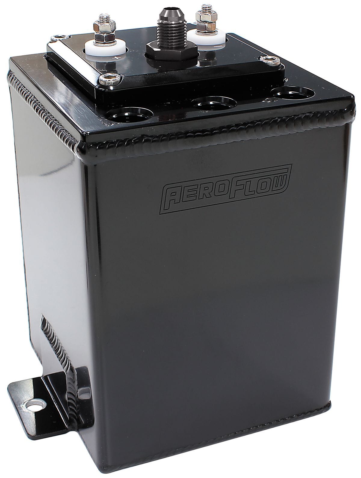 Aeroflow Single 40mm Pump Surge Tank AF77-4055BLK