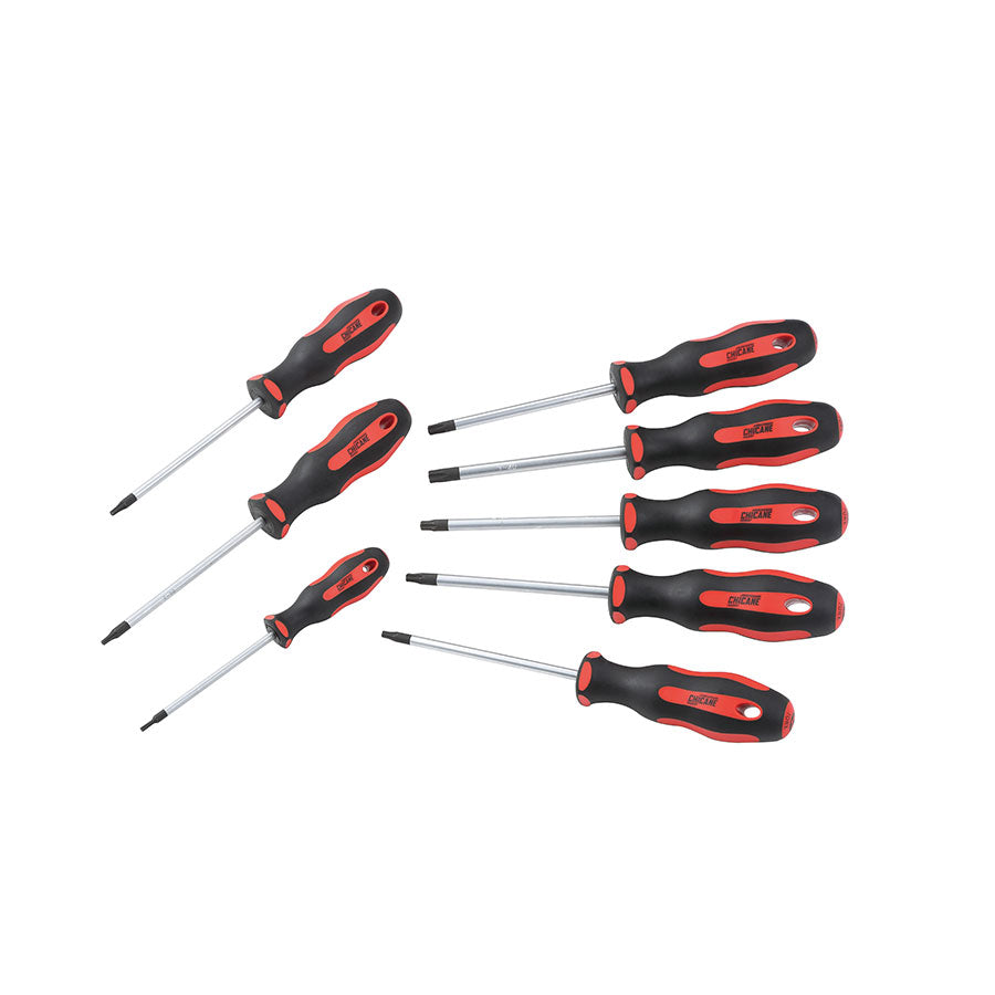 8 PIECE TAMPERPROOF TORX SCREWDRIVER SET