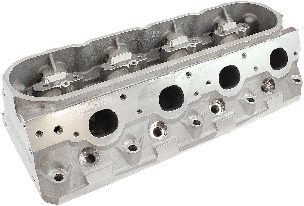 Aeroflow Aeroflow Aeroflow Bare GM LS1 6 Bolt 240cc Aluminium Cylinder Heads with 68cc Chamber to Suit 3.90" Bore (Pair) (AF95-0405) SR