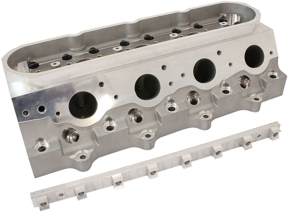 Aeroflow Performance Aeroflow Aeroflow Bare GM LS3 11 Degree 6 Bolt 262cc Aluminium Cylinder Heads with 70cc Chamber (Pair) (AF95-0403) SR