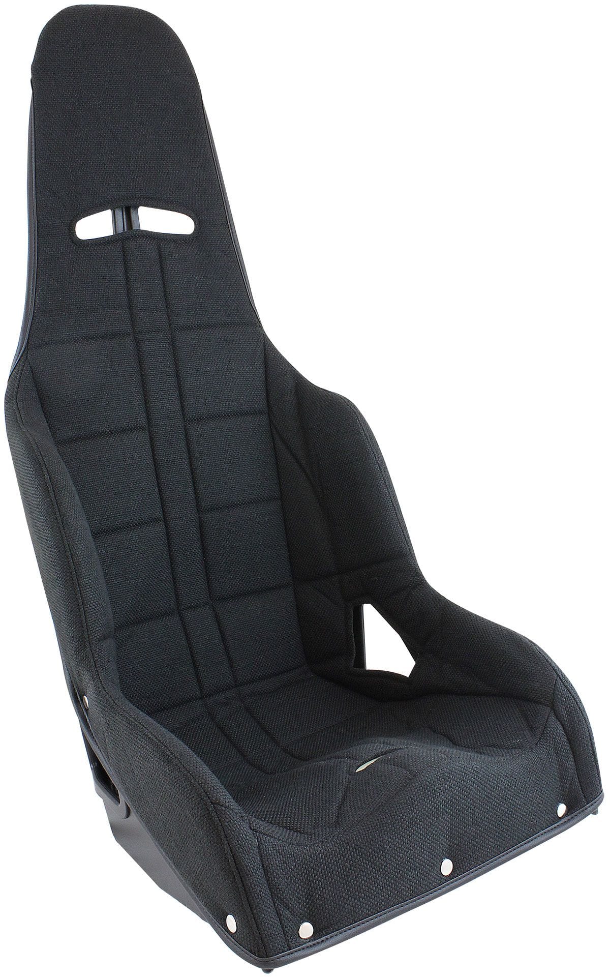 Aeroflow Aeroflow Aeroflow Black Tweed Seat Cover to Suit Pro Street Drag 15" Aluminium Race Seat (AF93-1150BLK) SR