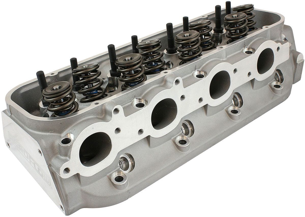 Aeroflow Aeroflow Aeroflow Complete Big Block Chev 396-454 290cc Aluminium Cylinder Heads with 112cc Chamber (Pair) (AF95-2409) SR