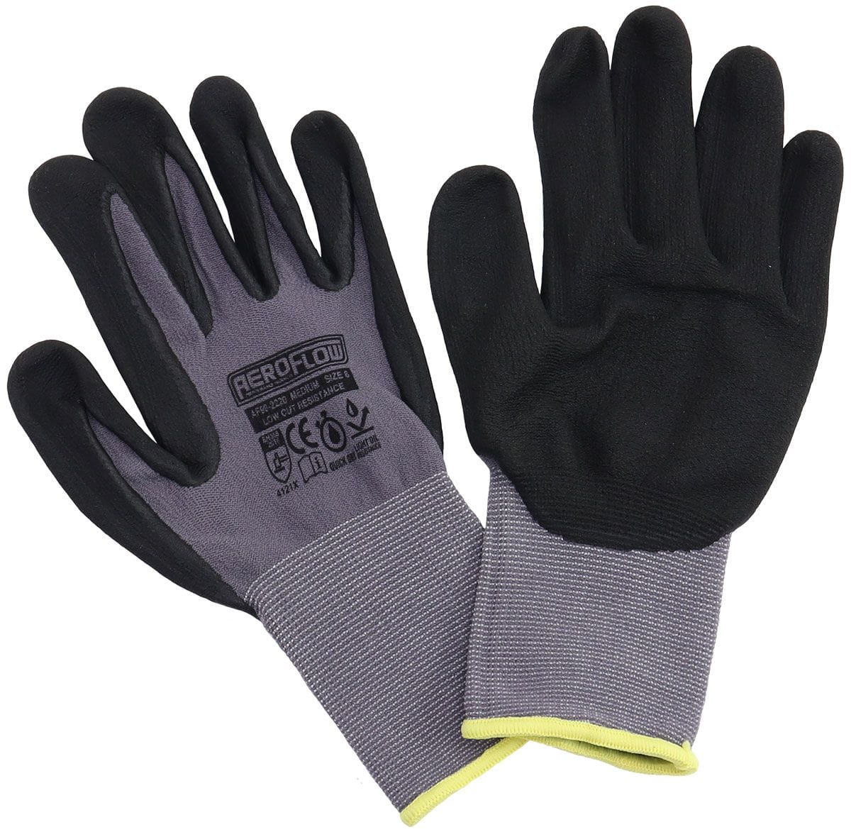 Aeroflow Aeroflow Aeroflow Medium Mechanic Gloves - One Pair (AF98-2220) SR