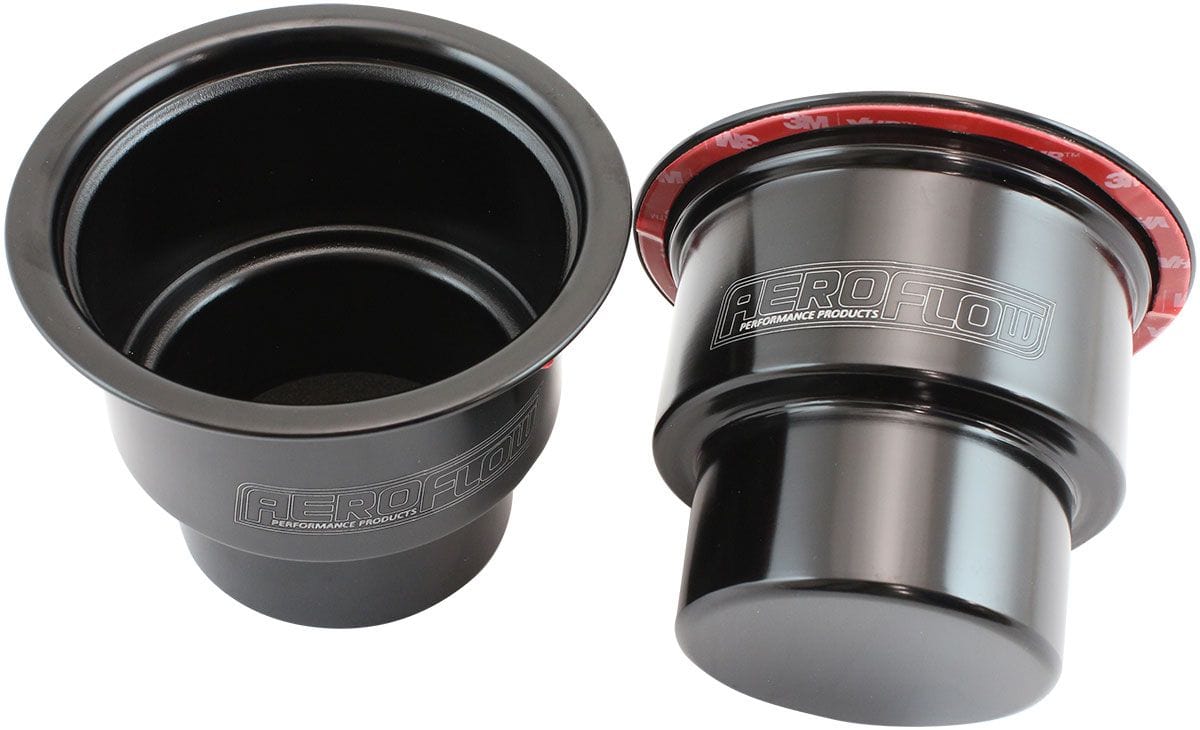 Aeroflow FLOOR MOUNT SHIFTER RISER CUP AF72-9091BLK SR